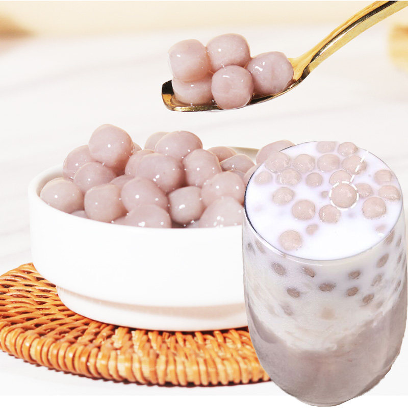 Taro round small pills taro round milk tea shop special taro mud milk frozen taro flavor finished ancient taro round wave wave