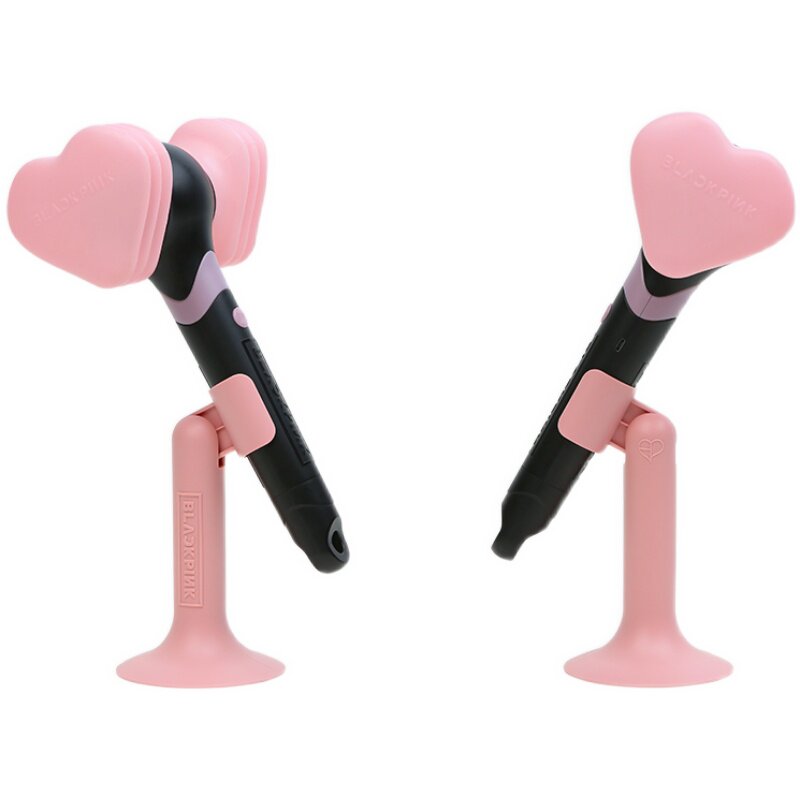 BLACKPINK around one or two generations of powder hammer three summer society YG official should assist through the fan hand-held gift bag with the same powder ink