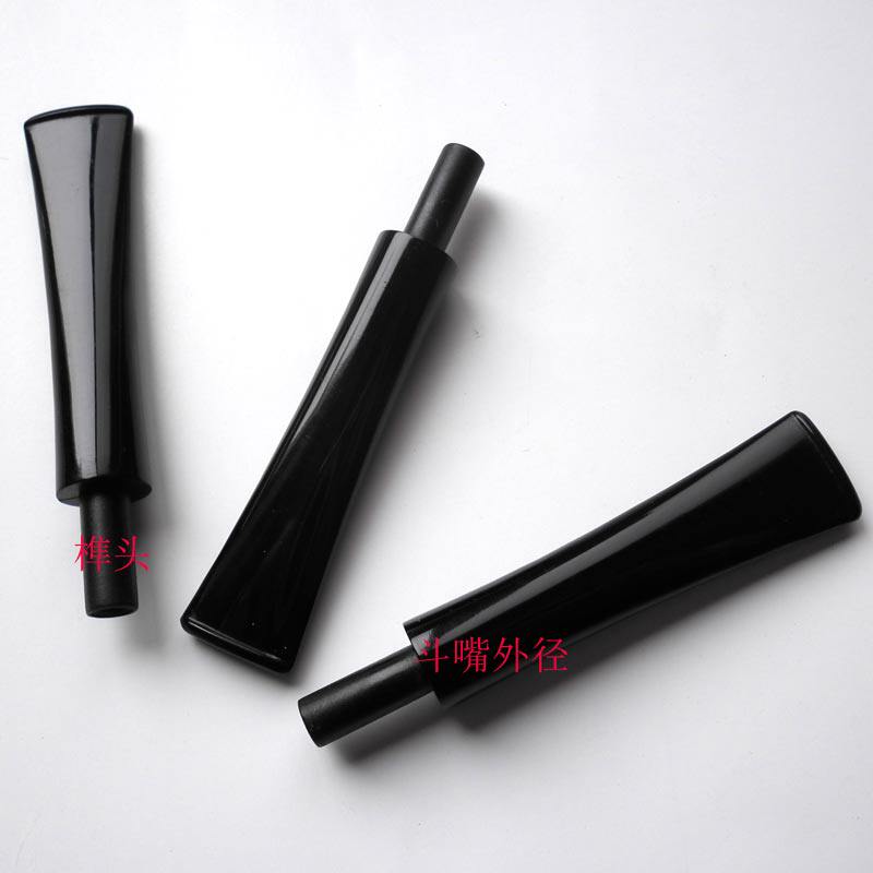 Diy heather wood pipe accessories one-piece acryli pipe nozzle bite mouth small tip 3MM filter core