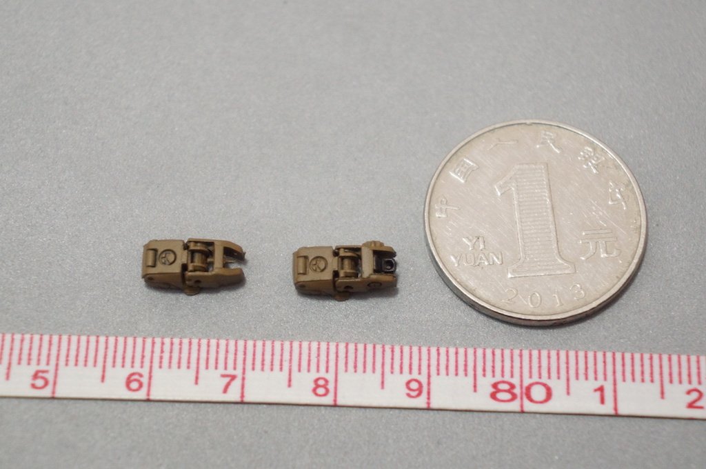 DAMTOYS DAM 1:6 Scale 78065 U.S. Seal NSWDG Front and Rear Mirror Model