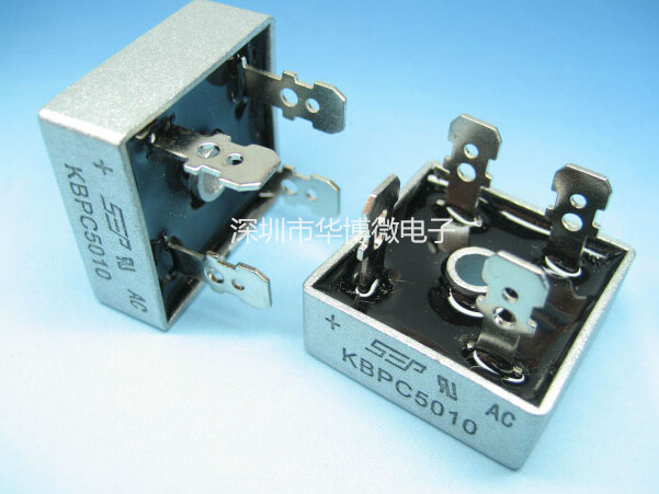 SEP original single-phase rectifier bridge 50A1000V KBPC5010 bridge pile copper feet 