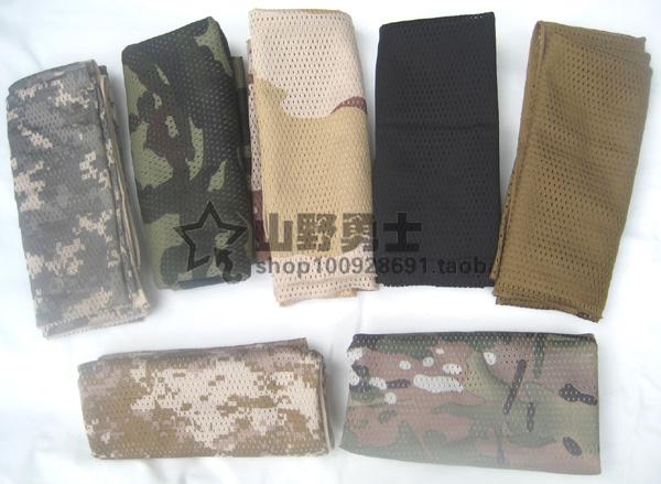 Thiết bị CS trực tiếp Khăn lưới đặc biệt của Mỹ Khăn quàng cổ Khăn quàng cổ Sa mạc kỹ thuật số ACU CP Jungle, v.v. khăn trùm đi phượt