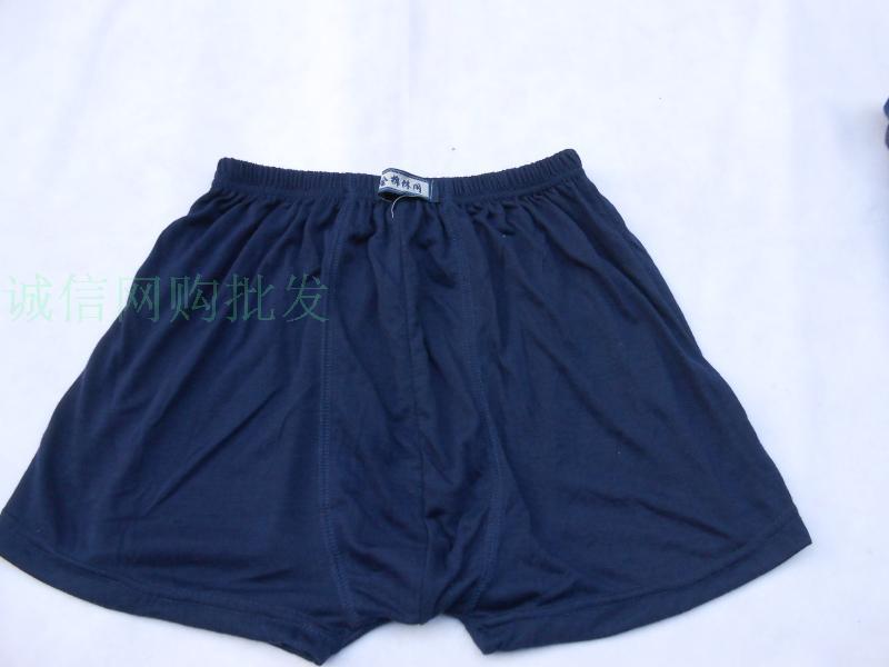 Quần đùi boxer nam và trung niên, ông già, bông, ông già, quần to, cotton, béo, đồ lót bốn góc, quần short quần lót lọt khe nam 