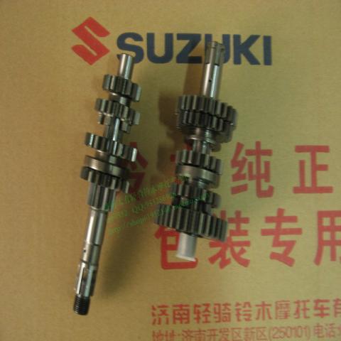 Suzuki Junchi GT125 trục chính và phụ / bộ răng / bánh răng lắp ráp trục chính và phụ Junchi QS125-5 - Xe máy Gears 	giá bộ nhông xích xe máy dream	