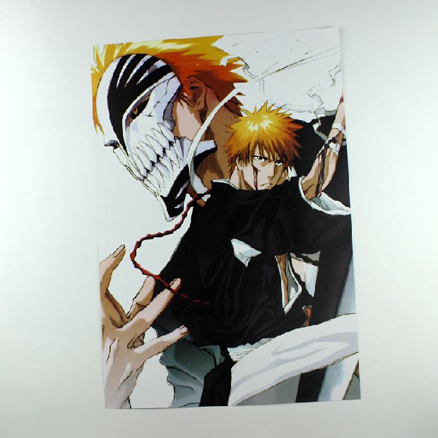 Death Bleach 8 bộ áp phích dập nổi Anime Nhật Bản xung quanh mô hình COS đạo cụ dán tường hoạt hình sticker đồ ăn dễ thương