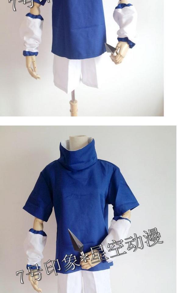 Galaxy Anime Naruto Anime Trang phục Sasuke Thế hệ II Quần áo Cosplay Quần áo Sasuke - Cosplay senya miku