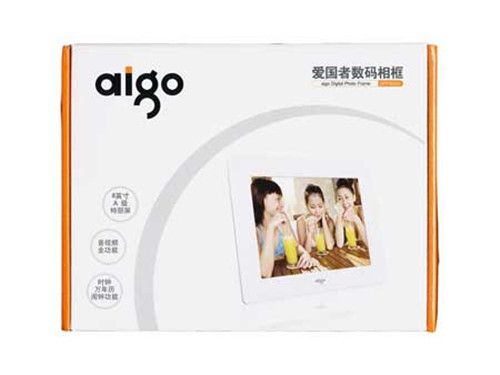 Khung ảnh kỹ thuật số yêu nước Video nhạc HD HD 8 inch với điều khiển từ xa Album điện tử đa chức năng 2G bộ nhớ