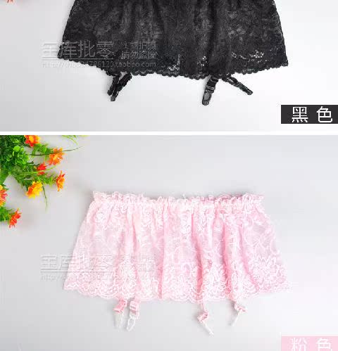 Spell 6-10 miếng Vớ cao garter váy ren garter một lớp ren garter kẹp giữ tất chân cho nữ