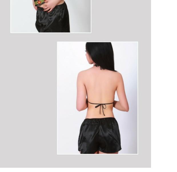 Bà Silk Thêu cổ chữ V nhỏ gợi cảm Nữ cổ điển Bộ đồ lót tạp dề váy ngủ lụa tơ tằm