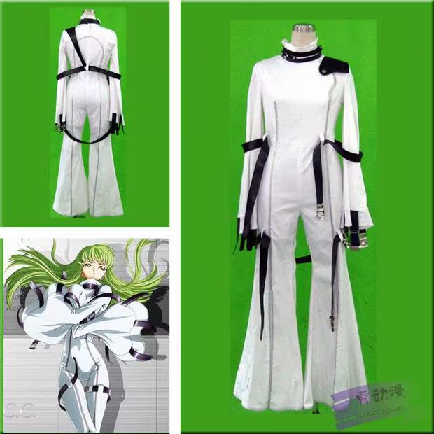 秀动漫 cosplay服装 叛逆的鲁路修-c.c装1代 cos女装精装版