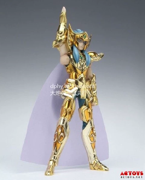 Saint Seiya Gold Aquarius Card Miao Saint Cloth Myth EX Mô hình đồ chơi trẻ em Ngày quốc khánh Món quà sinh nhật - Gundam / Mech Model / Robot / Transformers