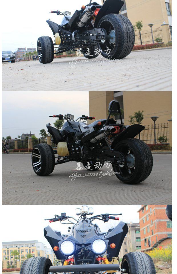 Mars ATV xuống ba vòng Off-road ATV Xe máy thể thao Karts Địa điểm xe trôi dạt Ba bánh xe atv địa hình 4 bánh 50cc