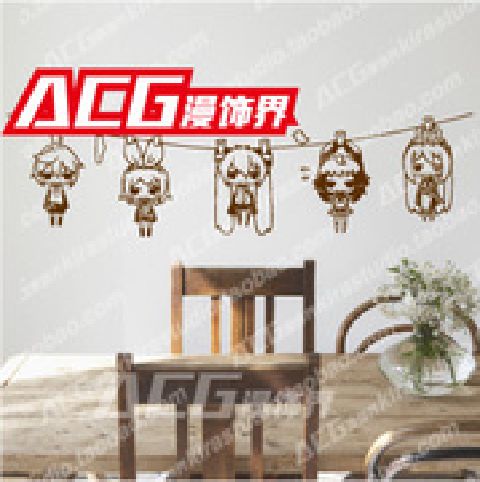 Toàn thời gian Hunter Anime Pain Wall Sticker Tường Sticker Ngoại vi Sticker Cartoon Phòng ngủ Đau Sticker không thấm nước búp bê hình dán