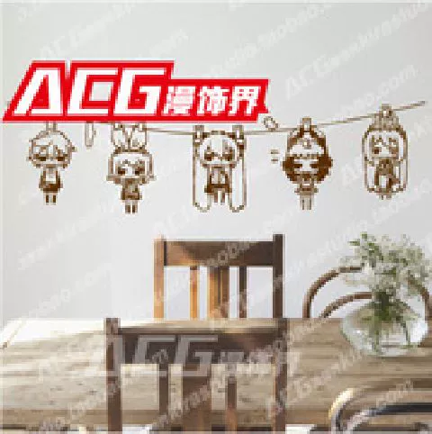 Toàn thời gian Hunter Anime Pain Wall Sticker Tường Sticker Ngoại vi Sticker Cartoon Phòng ngủ Đau Sticker không thấm nước hình dán dễ thương