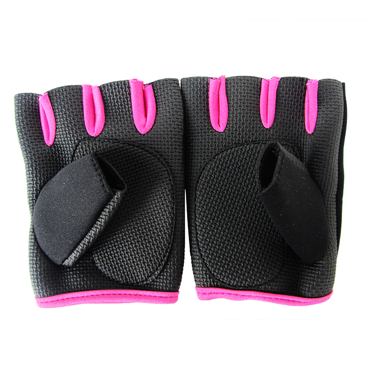 Găng tay thể dục thể thao Half Finger Palm Tập thể dục tạ tạ tạ trượt sông chèo thuyền nam và nữ thiết bị bảo vệ - Dụng cụ thể thao dây băng đầu gối