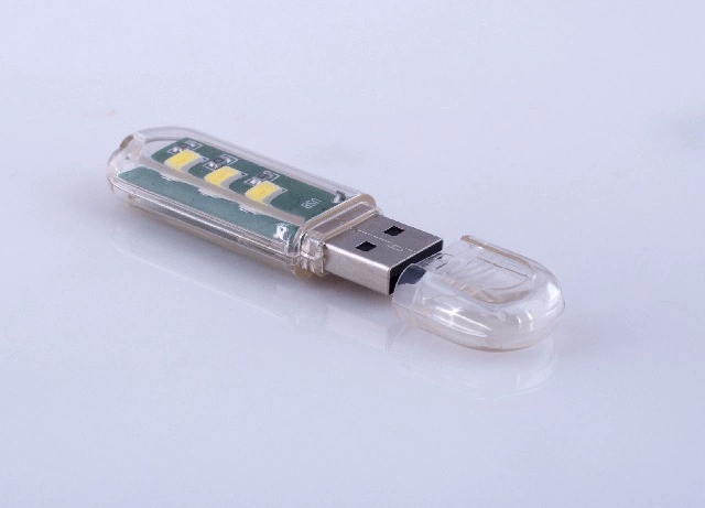 Mini USB ánh sáng bàn phím máy tính nhẹ điện thoại di động sạc kho báu Cổng USB led nhỏ ánh sáng trắng ánh sáng ban đêm - USB Aaccessories