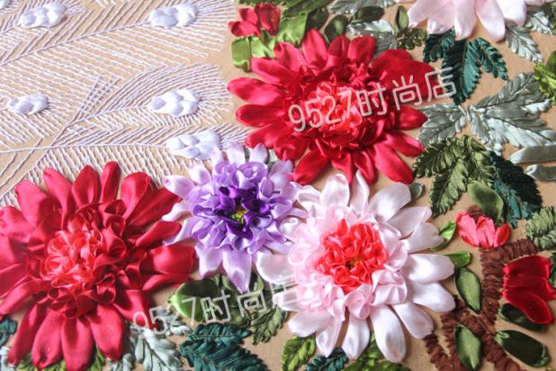 45 * 50 handmade thêu chữ thập chính hãng xin trang điểm ruy băng thêu cỏ treo tranh 1029 dài hương thơm để gửi hướng dẫn tranh thêu phong cảnh