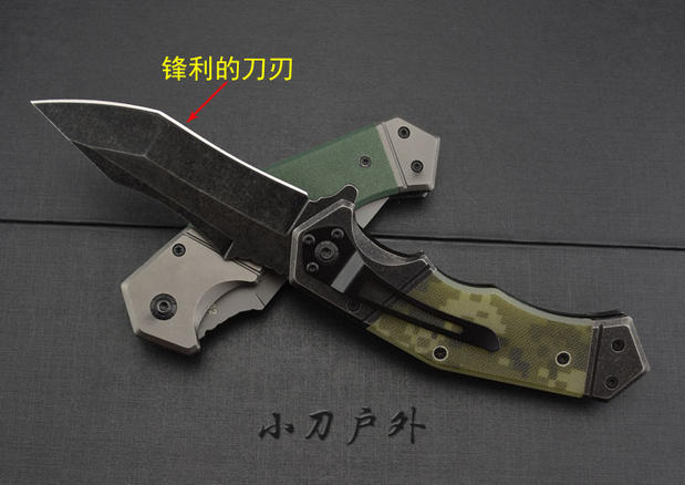 STRIDER tiến bộ độ cứng cao ngoài trời cửa hàng gấp dao treo eo dao gấp với dao nhỏ quân đội Thụy Sĩ dao bấm