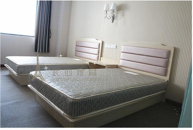 Nội thất khách sạn cao cấp căn hộ giường ngủ giường tủ quần áo giường dựa vào máy tính bàn đầu giường bàn đầy đủ tùy chỉnh hộp giường