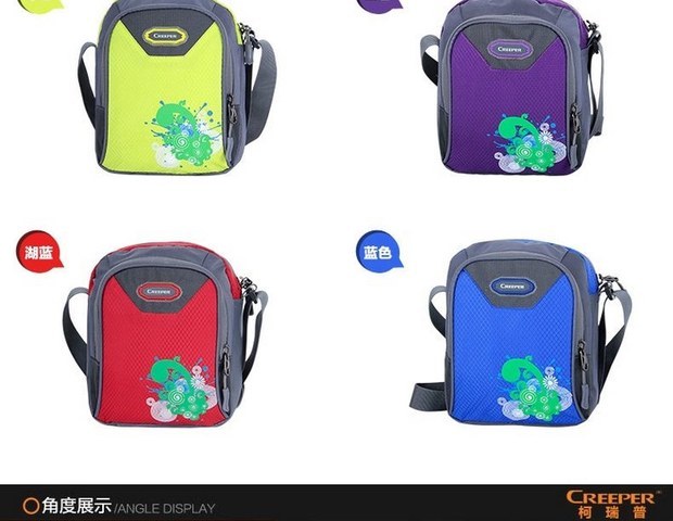 Creeper ngoài trời giải trí nam nữ thời trang một vai đeo chéo nhỏ ba lô YD-603 túi đeo nam