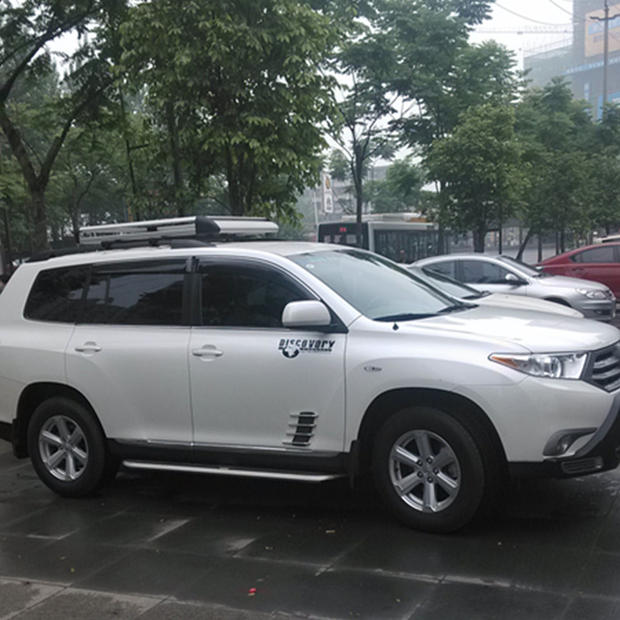 Kia VQ sư tử chạy thông minh mới chạy Jiale Xiuer Sorento Pai Rui nóc giá hành lý hộp giá nóc xe ô tô	
