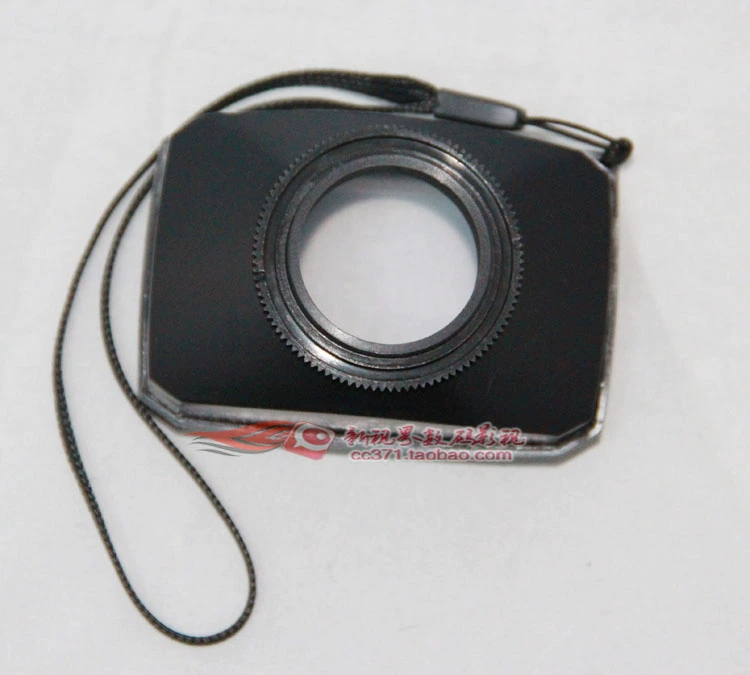 16: 9 Hood đường kính 30mm bìa vuông Mỹ Lennon nắp mui xe ống kính máy ảnh với cân bằng trắng - Phụ kiện VideoCam