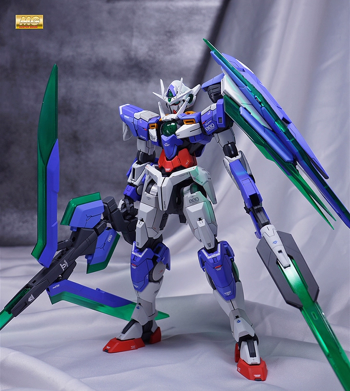Bandai MG00QANT Quantum Gundam Mô hình Gundam Lắp ráp Nhựa GK Sửa đổi OEM Phun sơn Thành phẩm - Gundam / Mech Model / Robot / Transformers