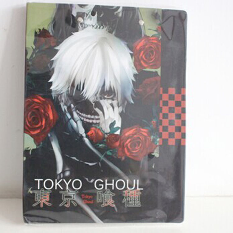 Anime túi sách bìa Tokyo ghoul gói sách bìa 金 金 研 sao phim hoạt hình xung quanh túi sách sinh viên sticker cute đồ ăn