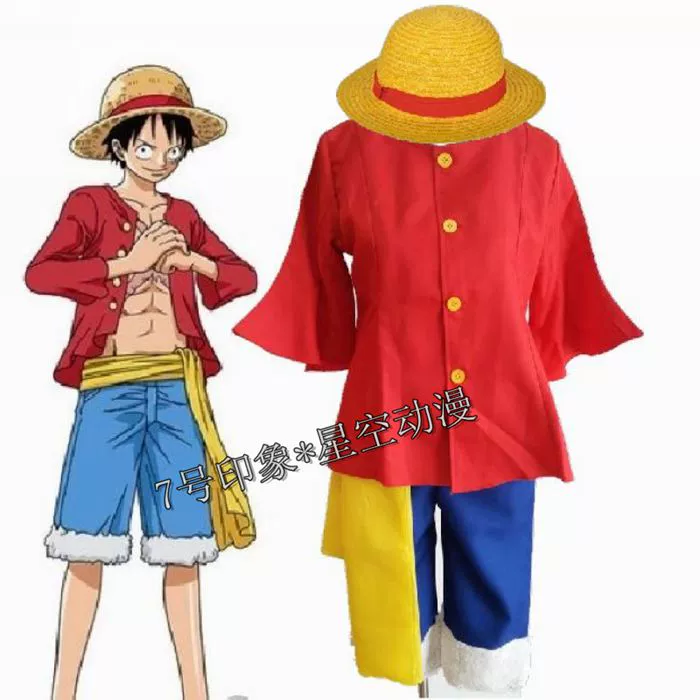 Quần áo cosplay One Piece Lu Fei COS Lu Fei thế hệ thứ hai cos trang phục anime