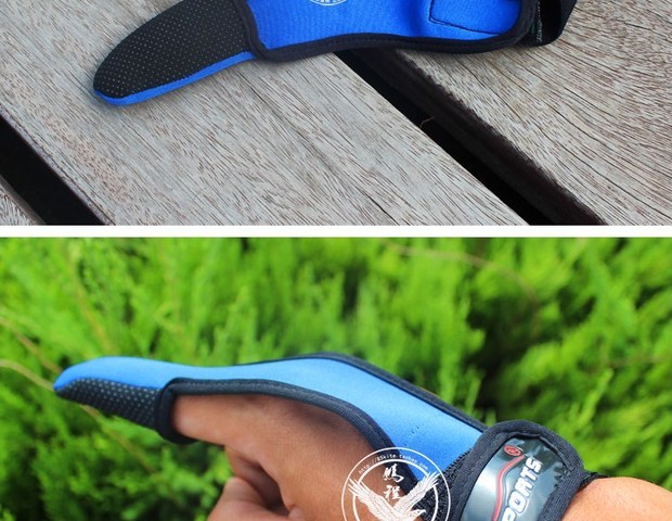 Găng tay thả diều Weifang Pan Eagle Găng tay câu cá đặc biệt Stunt Cánh diều đơn và đôi ngón tay - Găng tay găng tay đi nắng