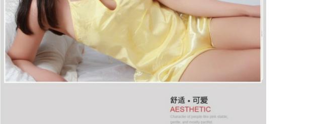 Bà Silk Thêu cổ chữ V nhỏ gợi cảm Nữ cổ điển Bộ đồ lót tạp dề váy ngủ lụa tơ tằm