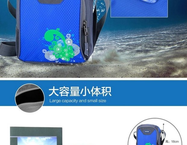 Creeper ngoài trời giải trí nam nữ thời trang một vai đeo chéo nhỏ ba lô YD-603 túi đeo nam