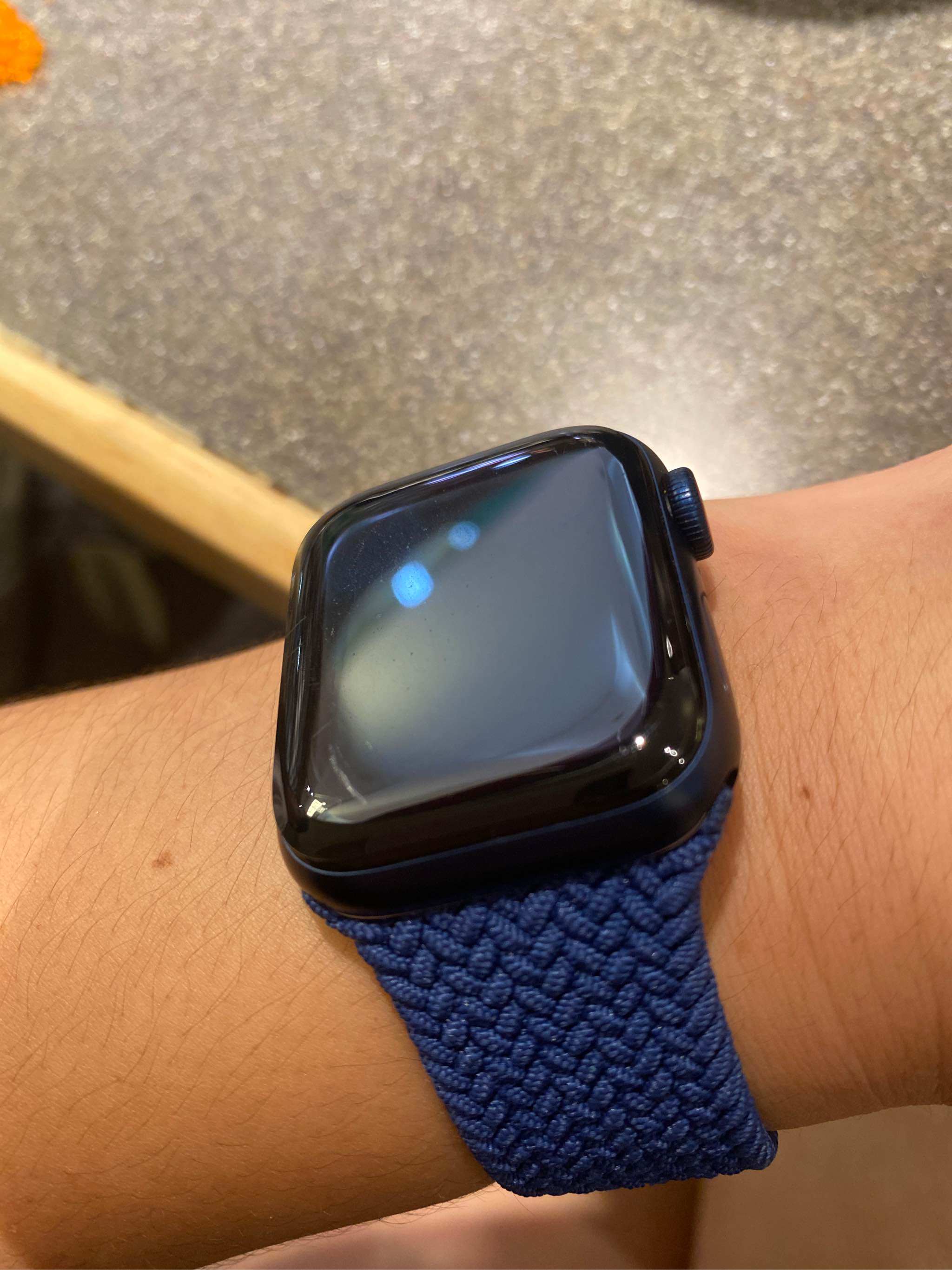 手表钢化膜apple watch5保护膜apple iwatch4/3全屏覆盖se水凝贴膜