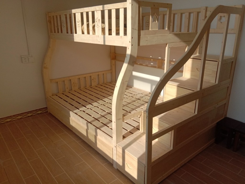 上下床双层床全实木两层多功能组合子母床儿童床上下铺木床高低床