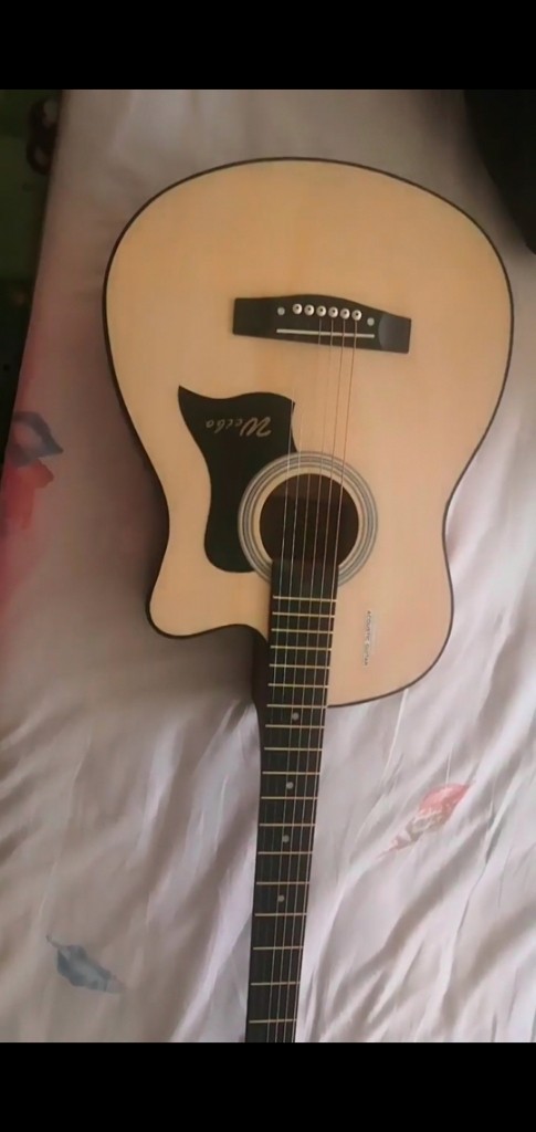 威伯单板民谣吉他初学者学生女男新手入门练习木吉他40寸41寸乐器