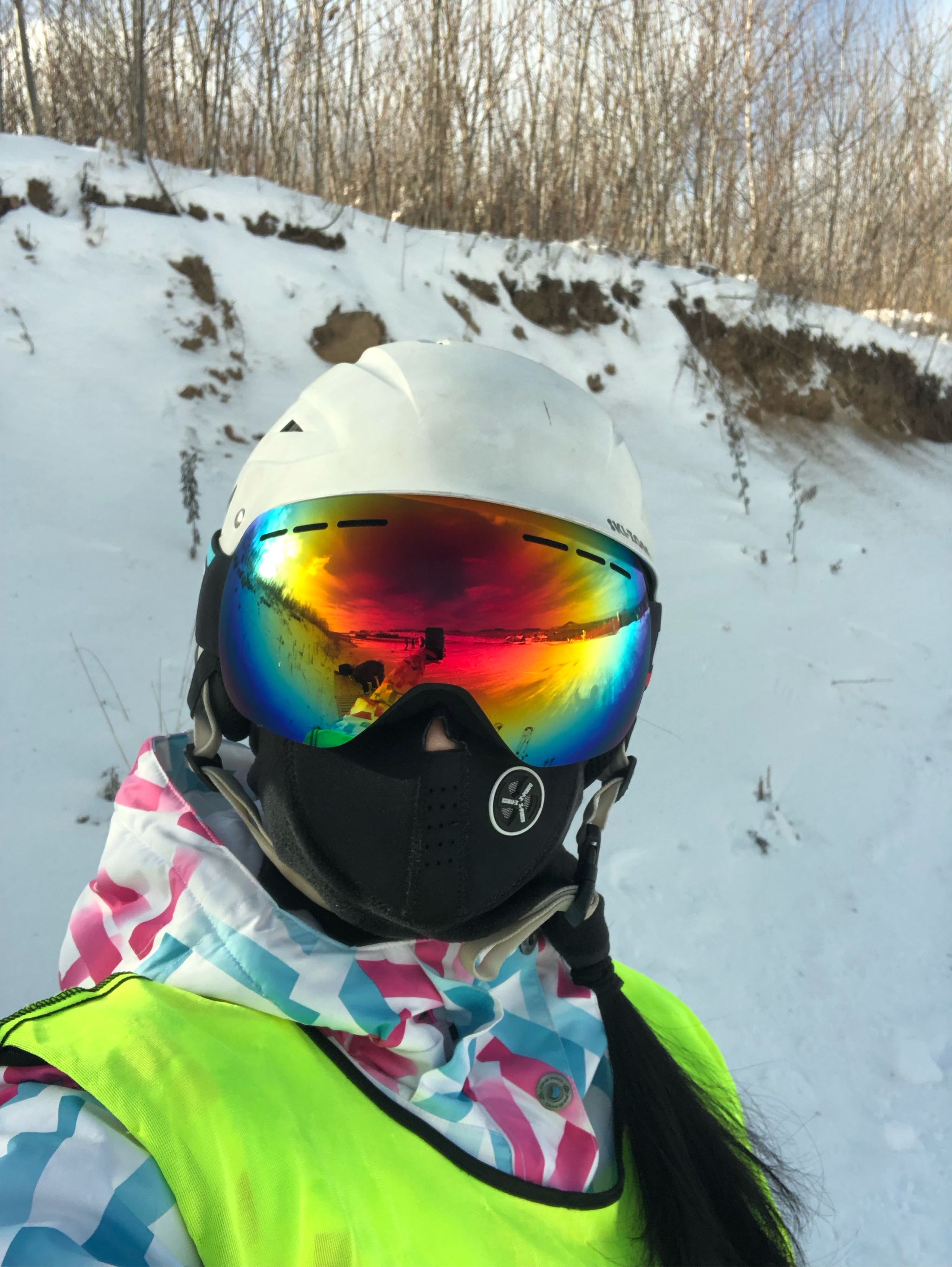 vanree滑雪镜护目镜男雪镜女卡近视儿童雪地装备双层防雾滑雪眼镜