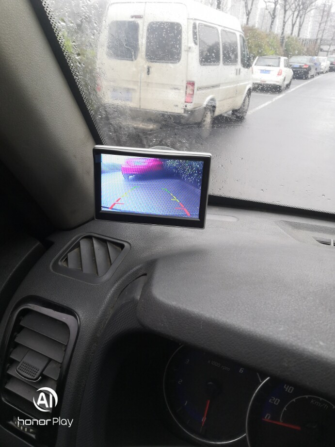 爱车人货车倒车影像24v卡车客车大巴可视高清红外夜视雷达系统