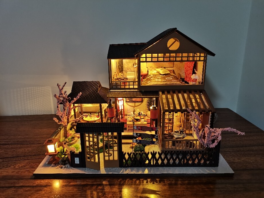 巧之匠diy小屋别墅大型日式手工制作房子建筑模型玩具生日礼物女