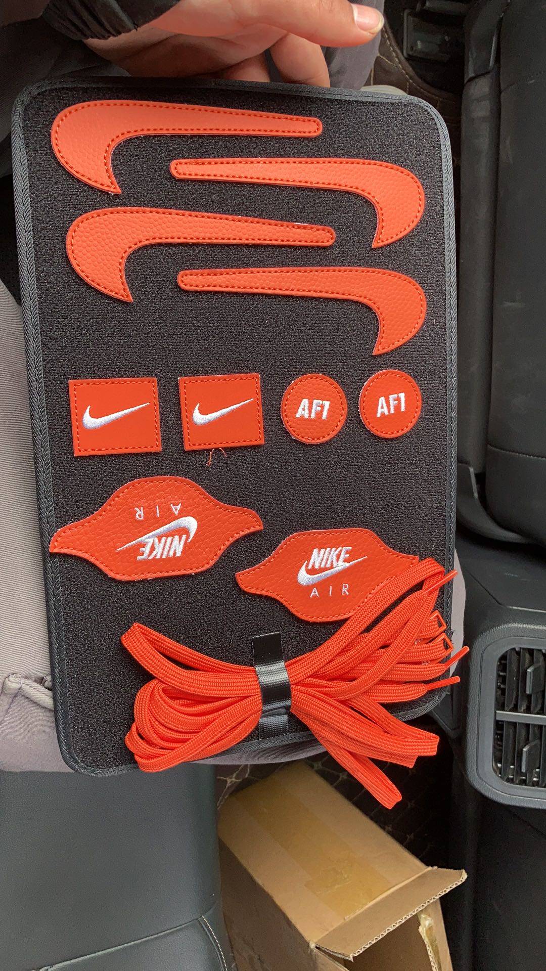 1nike air force 1 af1 板鞋 黑白拆卸 魔术贴 撕撕乐 cz5093-100