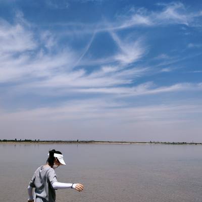 秀兮冰丝袖套女防晒手袖护臂男开车手套薄款护袖长款手臂套袖子冰