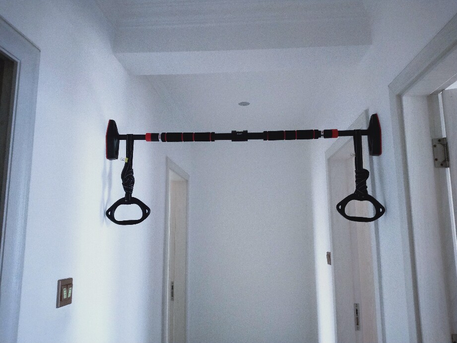 门上单杠家用室内儿童免打孔墙体引体向上器小孩单杆家庭健身器材