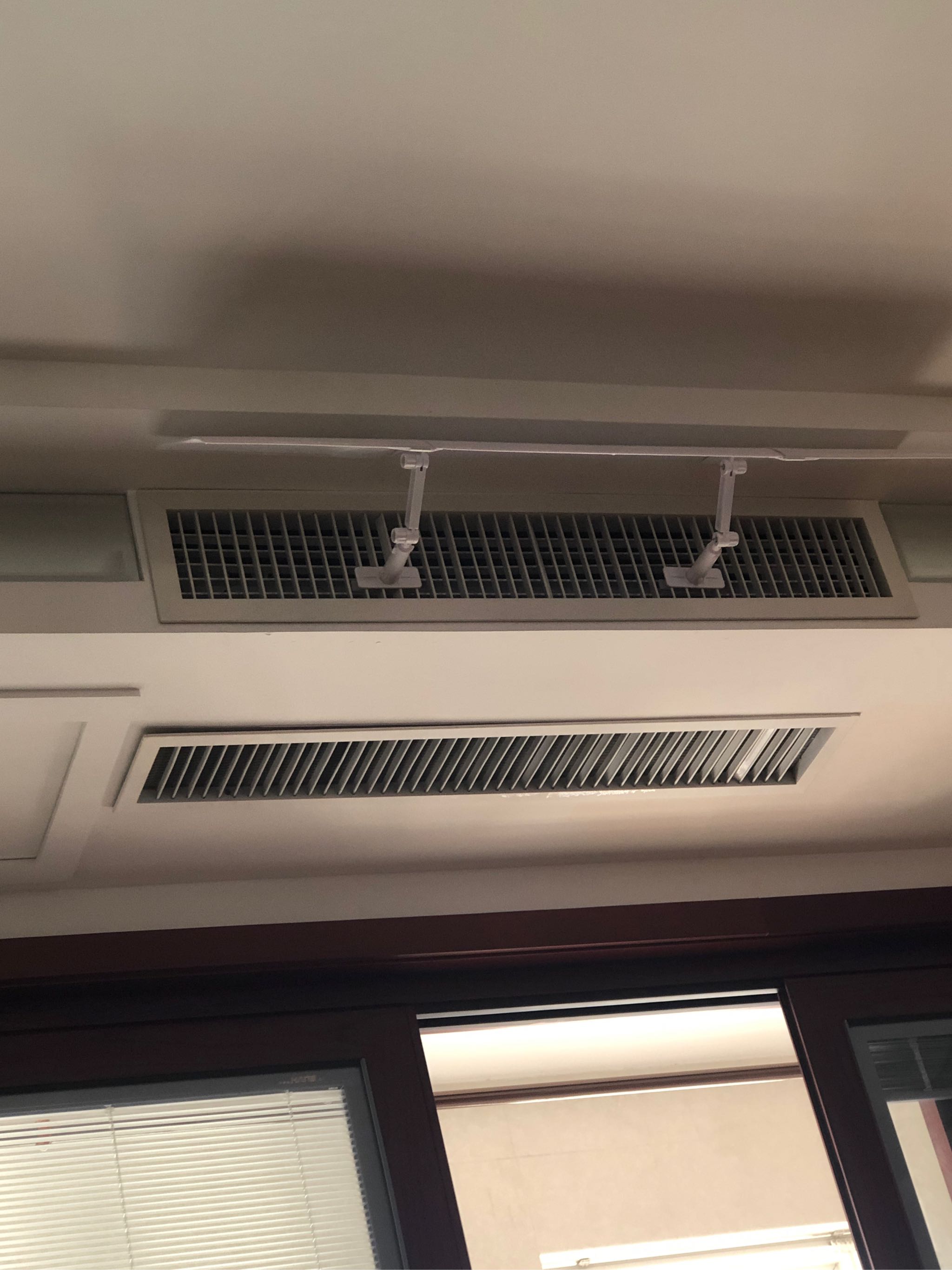 中央空调挡风板遮风板防直吹窗口出风口转移导风板档挡板防风板罩