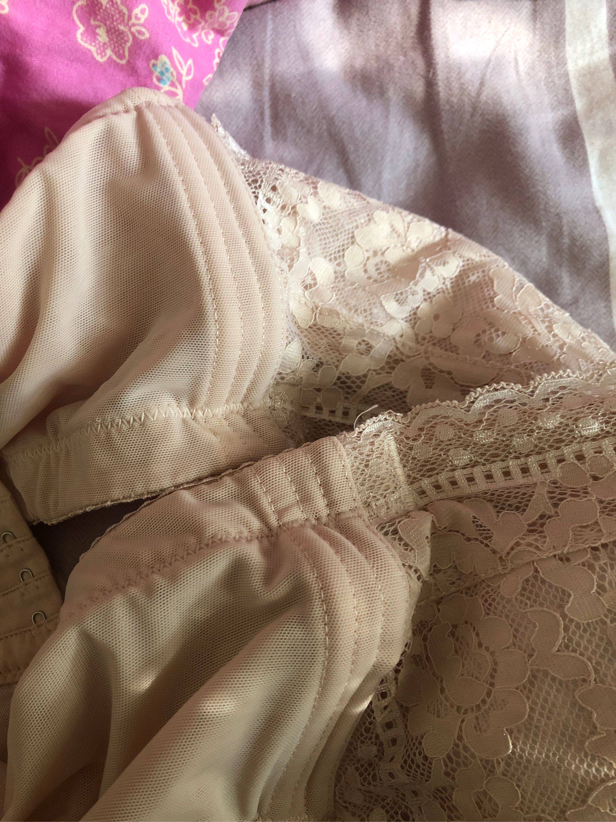 内衣女夏超薄款文胸罩无钢圈大码大胸显小聚拢调整型收副乳防下垂