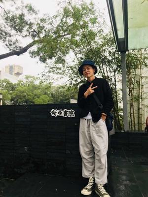 潮牌工装裤男文乐多口袋宽松阔腿裤休闲裤直筒长裤ins超火的裤子