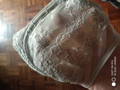 遐大胸显小全罩杯超薄文胸 性感蕾丝透明胸罩无海绵薄款内衣女