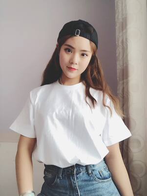 纯色白色短袖t恤女纯棉ins学生宽松韩版ulzzang百搭2018新款半袖
