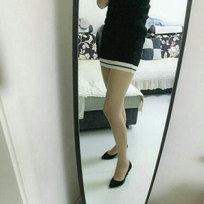 6双浪莎丝袜女夏连裤袜防勾丝薄款正品长筒黑肉色女打底袜超薄