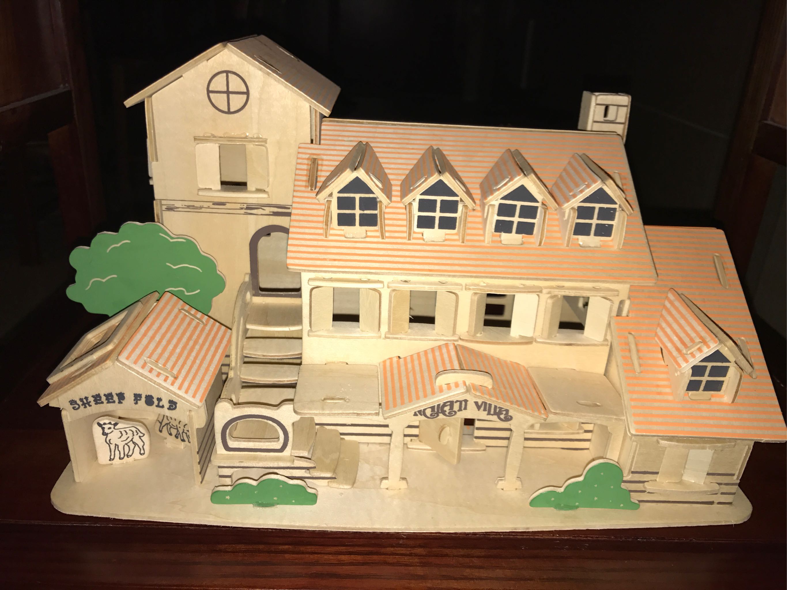 房子模型屋diy小屋女生手工制作礼物材料拼装房屋子阁楼别墅玩具